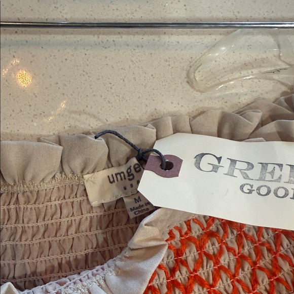 NWT Umgee Embroidered Off-Shoulder Dress Size Medium - Picture 5 of 6